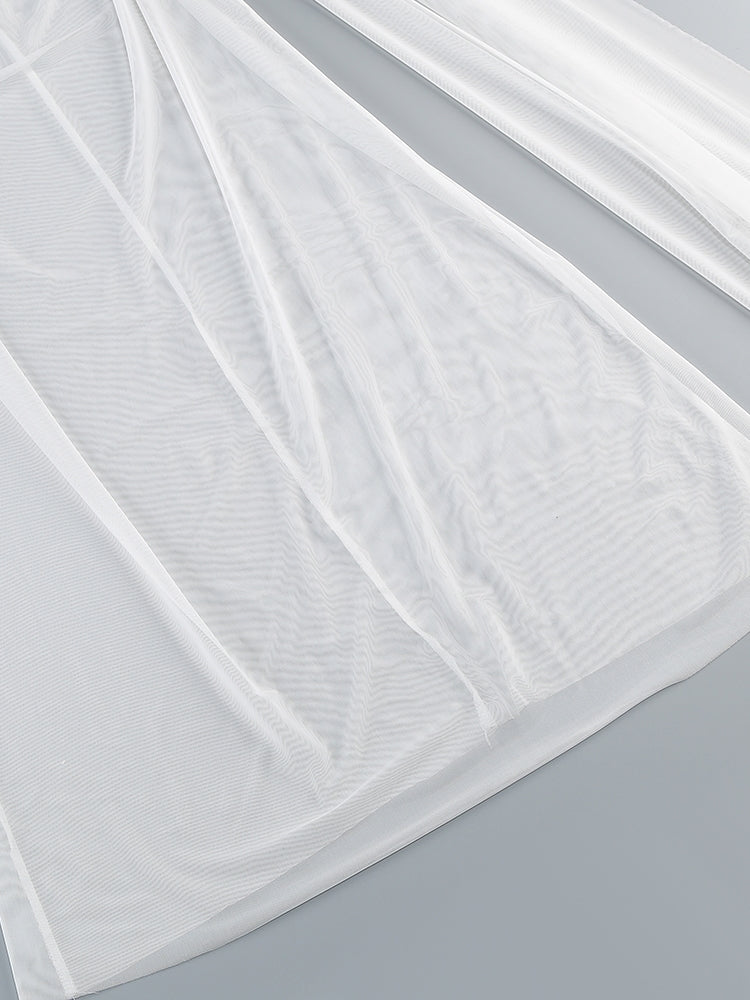 Abendkleid mit Bustier-Details