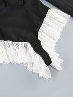 Jumpsuit mit Spitzen-Details