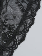 Mini-Kleid mit Korsett-Detail