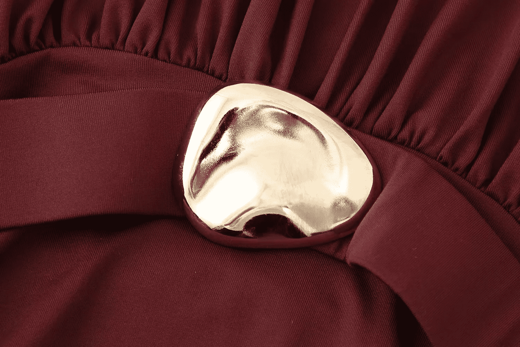 Midi-Partykleid mit V-Ausschnitt