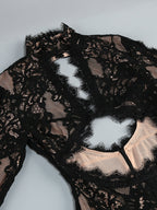 Abendkleid im Spitze