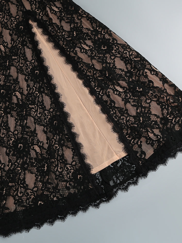 Abendkleid im Spitze