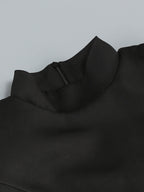 Rotes A-Linien-Kleid mit Kristall