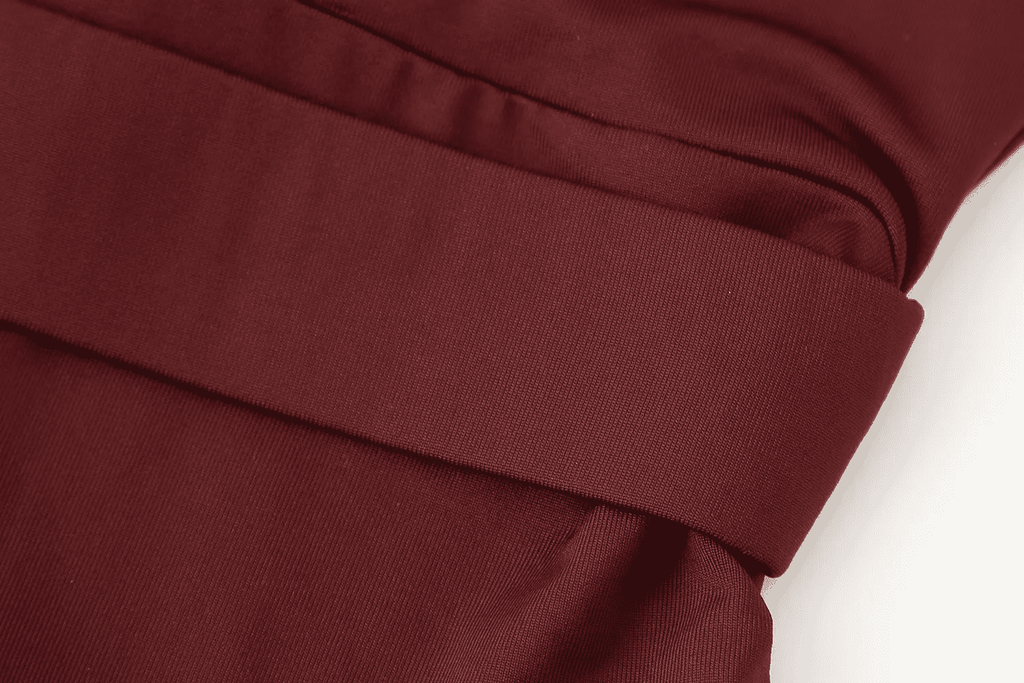 Midi-Partykleid mit V-Ausschnitt