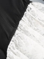 Jumpsuit mit Spitzen-Details