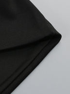 Paillettenkleid mit Kontrast-Details