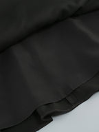 Rotes A-Linien-Kleid mit Kristall