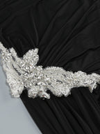 Mini-Bodycon-Kleid mit Spitze