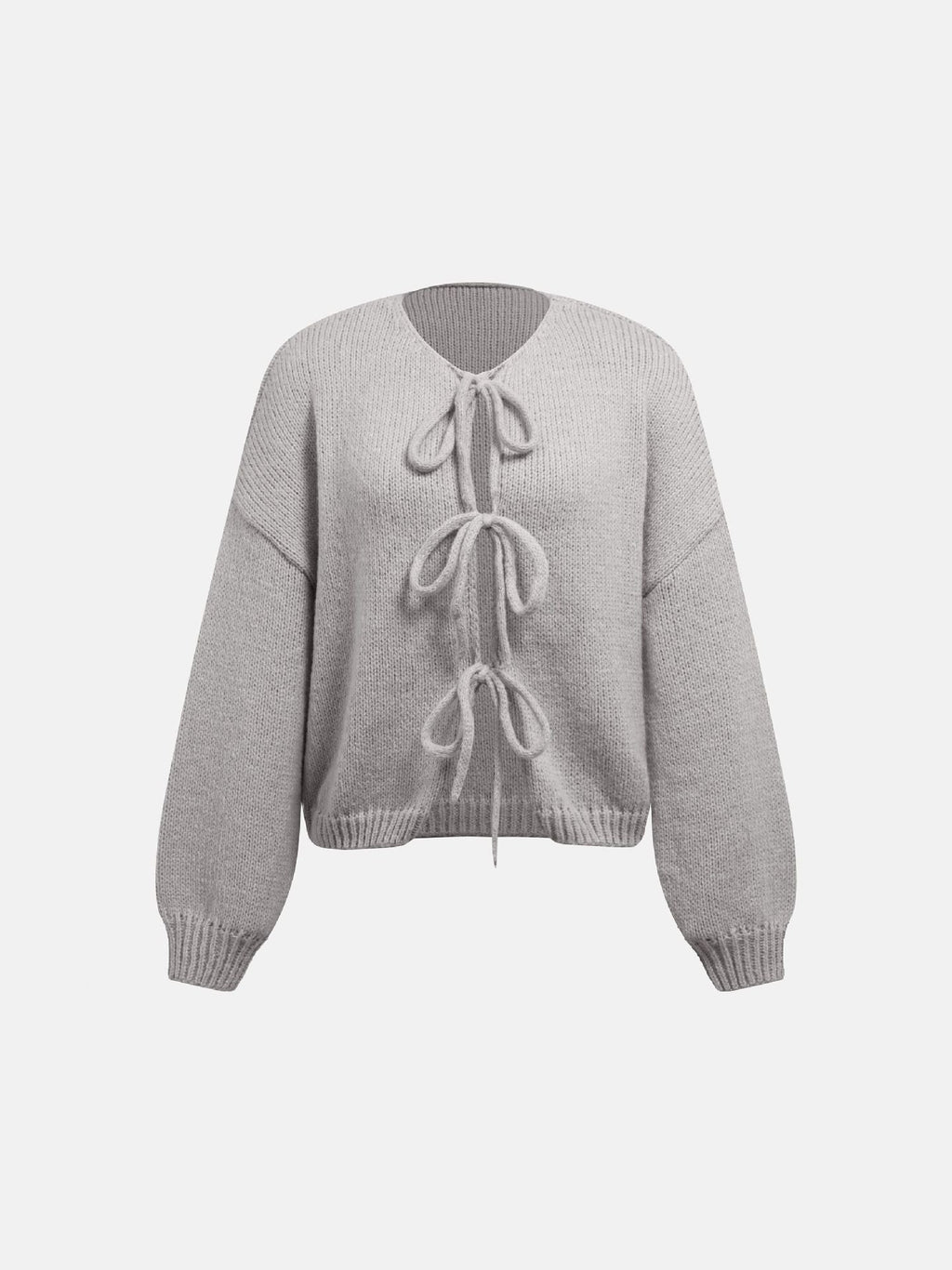 Eleganter Damen-Strickjackenpullover