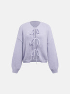 Eleganter Damen-Strickjackenpullover