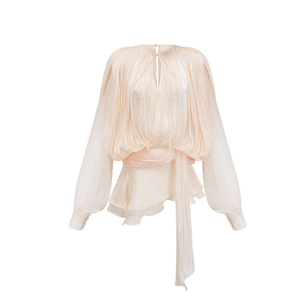 Elegantes tailliertes Kleid mit fließender Silhouette&nbsp;&nbsp;