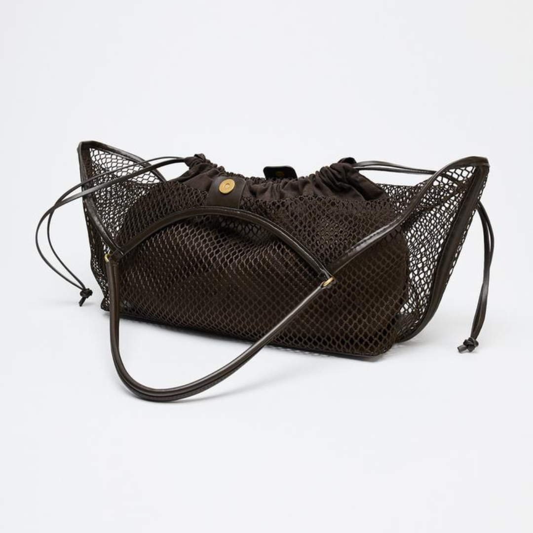 Netztasche mit integrierter Innentasche