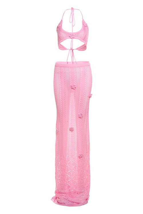 Häkel-Set mit Neckholder-Top und Crochet-Rock