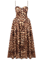 Fit-and-Flare-Midi-Kleid