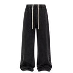 Hosen mit weitem Bein und Kordelzug