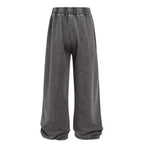 Hosen mit weitem Bein und Kordelzug